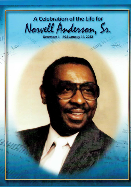 Norvell Anderson Sr. Norvell Anderson Sr.