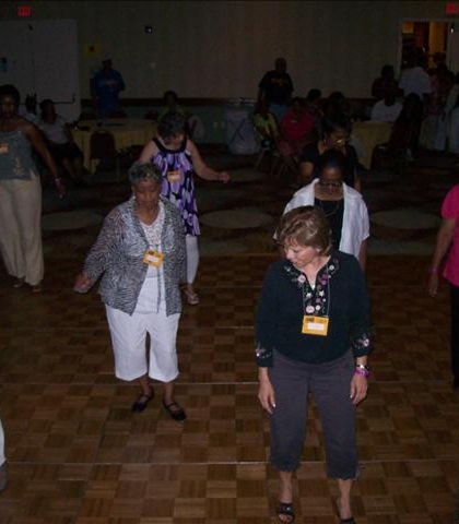 Come on...lets get this electric slide together!