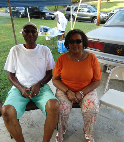 Lazarus Hamlett and wife Nadine!
