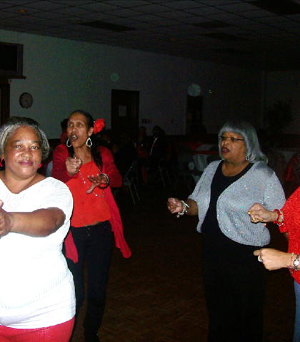 Linda Herndon, Yvonne Smith Gray, and the late Beverley _Bee Bee_ Schuler!