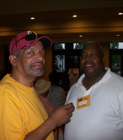 Lover and Bill Everett! at the 2010 All Dunbar reunion!