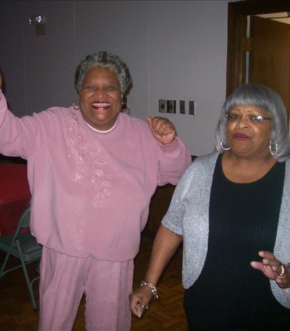 Odessa Hubbard and Yvonne Smith-Gray!