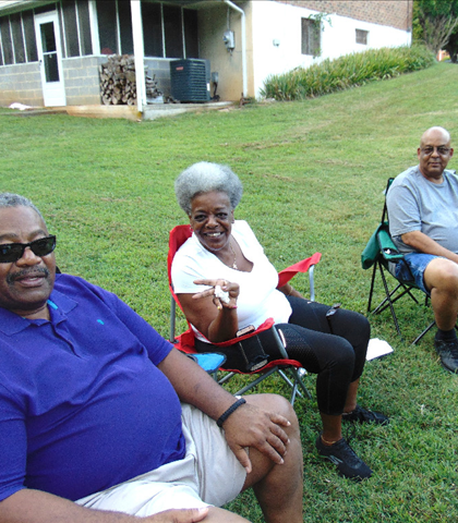 Robert Shaw, Celonia Saunders!