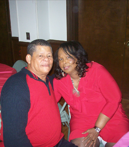 Robert and Loretta Claxton-Jones! Loretta passed away in 2021
