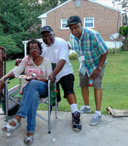 Savaukia Capps Monroe, and husband, James Pendleton!