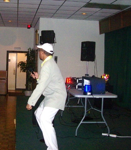 The class gave my a break, and let me enjoy myself at the dance...Richard Harvey was the DJ!