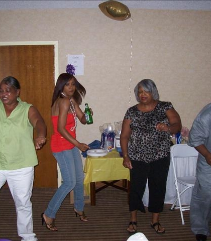 Who says you can't party in the hospitality room!