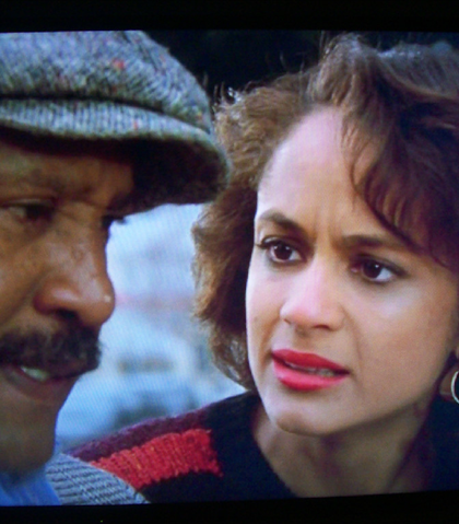Ms Tibbs and her father in "Intruders!" Ms Tibbs and her father in "Intruders!"