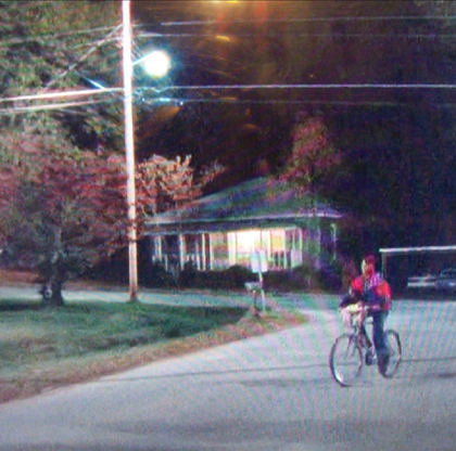 Paperboy advertising the Madams house! Paperboy advertising the Madams house!