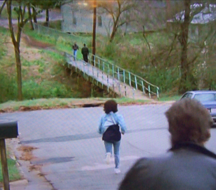 The footbridge used in a lot of episodes! The footbridge used in a lot of episodes!