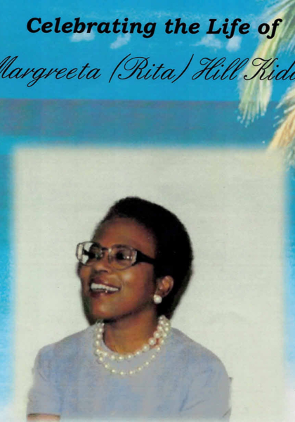 Margreeta (Rita) Hill Kidd DHS-'67 Margreeta (Rita) Hill Kidd DHS-'67