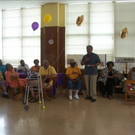 David Mosley spoke at the Y! David Mosley spoke at the Y!