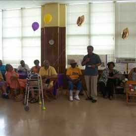 David Mosley spoke at the Y! David Mosley spoke at the Y!
