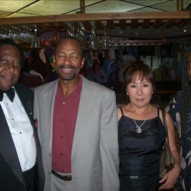 The lt. L. Garnell Stamps, Herbert Callands and wife, and lt Norman Green! The lt. L. Garnell Stamps, Herbert Callands and wife, and lt Norman Green!