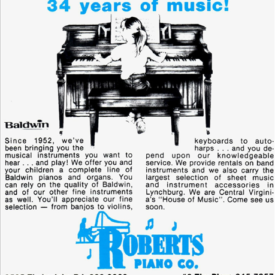 I got my first disco set from Mr. Pillow at Roberts Piano company!