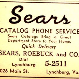 Sears used to be downtown, now we don't know where it is??