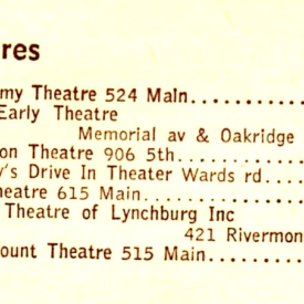 Lets go to the Harrison Theater! Zorro, Sci-fi pictures on a Saturday afternoon! Check out the latest Fats Domino and the Drifters before the show started!