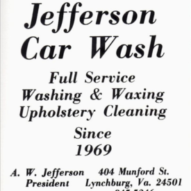Remember Jefferson Car Wash!