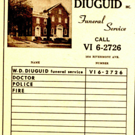 Here is a list of important phone numbers provided by Duiguid Funeral Home!
