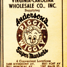 Yes Lynchburg....we had a Piggly Wiggly!