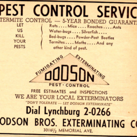 Dodson....still killing dem' bugs!
