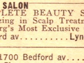 Hair salon!