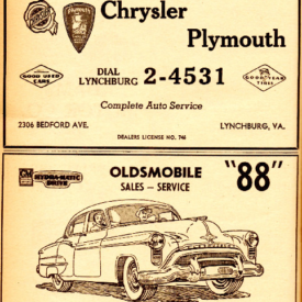 Vaughn's became the Chevy dealer! Remember Esteppe Oldsmobile?