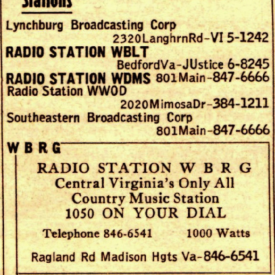 Radio stations!
