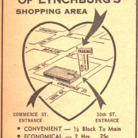 Parking today is 25 cents for the first hour! Not that much different from today as in 1951!