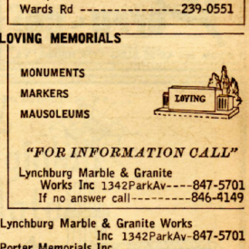 Grave markers!