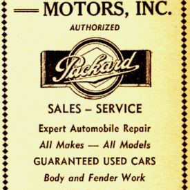 Got a Packard? They will fix it!