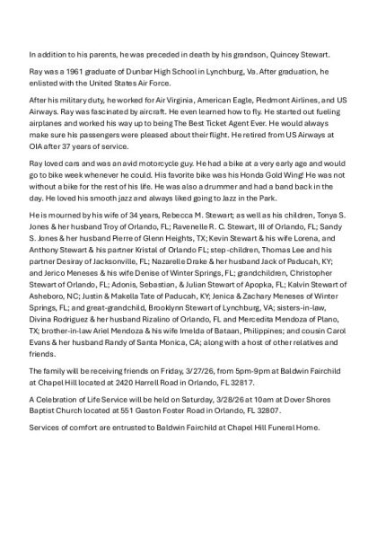 Ravenelle Stewart-obituary