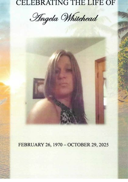 Angela "Angie" Carleen Whitehead