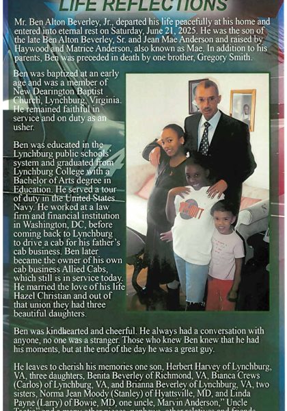 Ben Alton Beverley Jr.-obituary