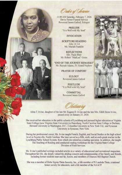 Alma Irvine-obituary