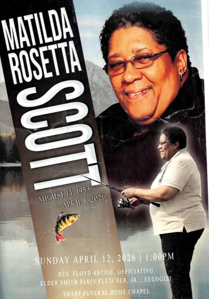 Matilda Rosetta Scott ECG-'72.