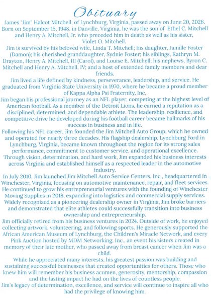 James H. "Jim" Mitchell-obituary